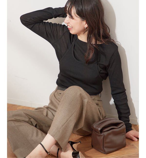 journal standard L'essage「《追加予約4》DRY RIBセットアッププルオーバー」|Tシャツ・カットソー|