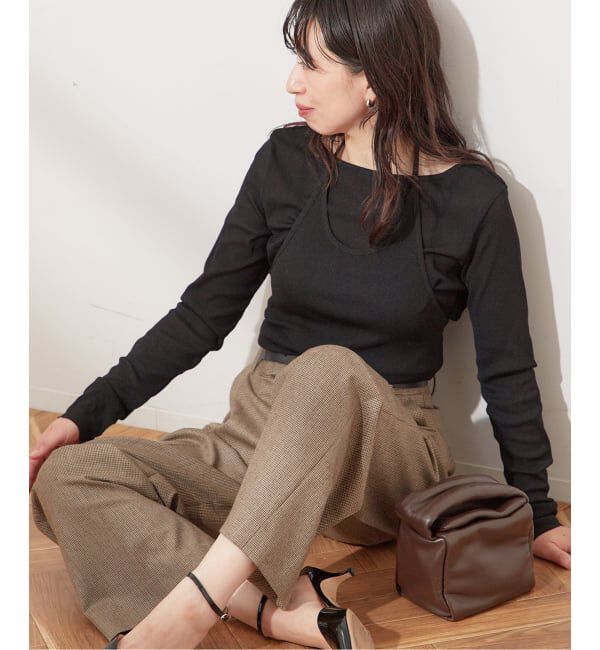 journal standard L'essage「《追加予約4》DRY RIBセットアッププルオーバー」|Tシャツ・カットソー|