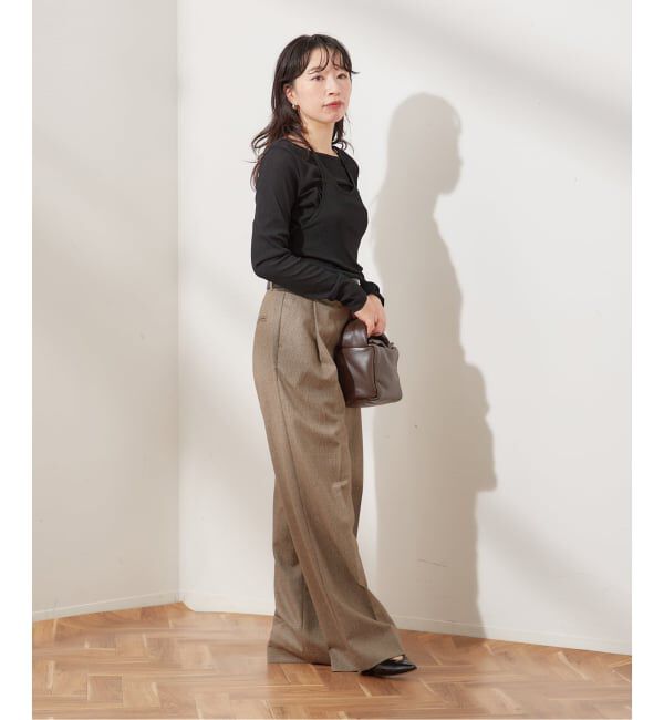 journal standard L'essage「《追加予約4》DRY RIBセットアッププルオーバー」|Tシャツ・カットソー|