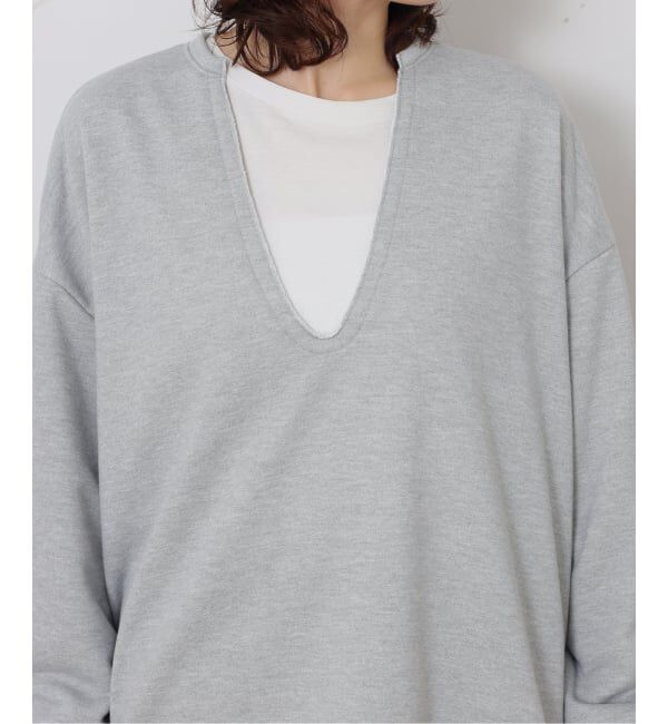 journal standard luxe「《予約》エアウラケ キーネックプルオーバー」|スウェット・ジャージ|
