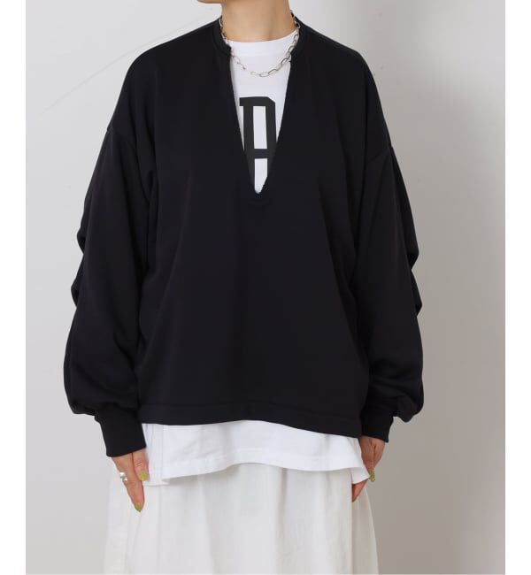 journal standard luxe「《予約》エアウラケ キーネックプルオーバー」|スウェット・ジャージ|