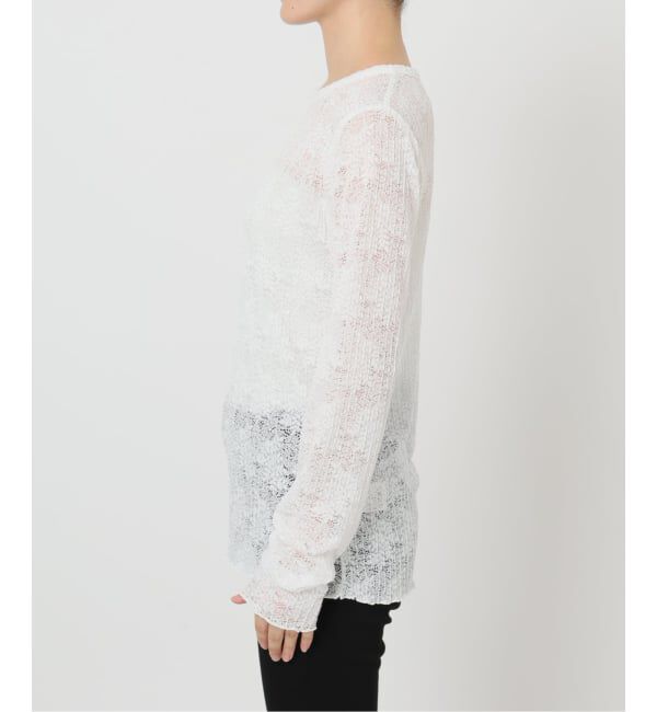 JOURNAL STANDARD「《予約》リーフストレッチレース プルオーバー」|Tシャツ・カットソー|
