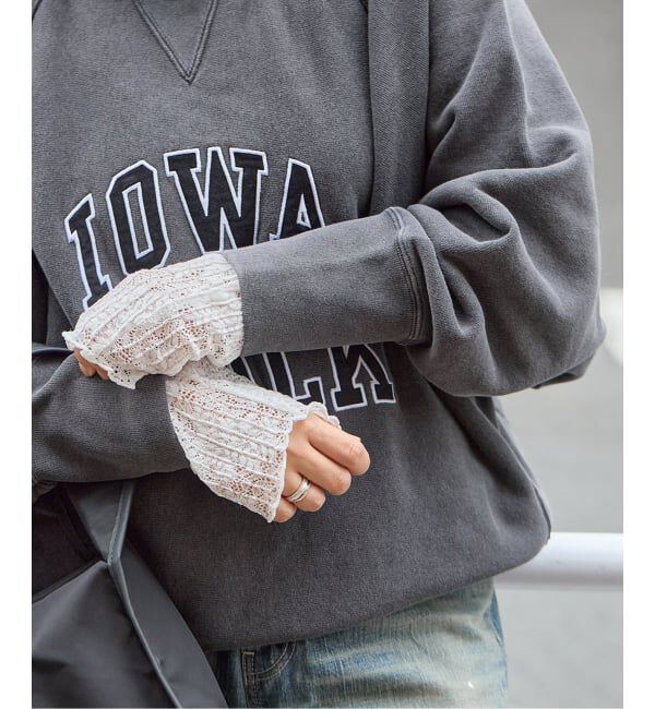 JOURNAL STANDARD「《予約》リーフストレッチレース プルオーバー」|Tシャツ・カットソー|