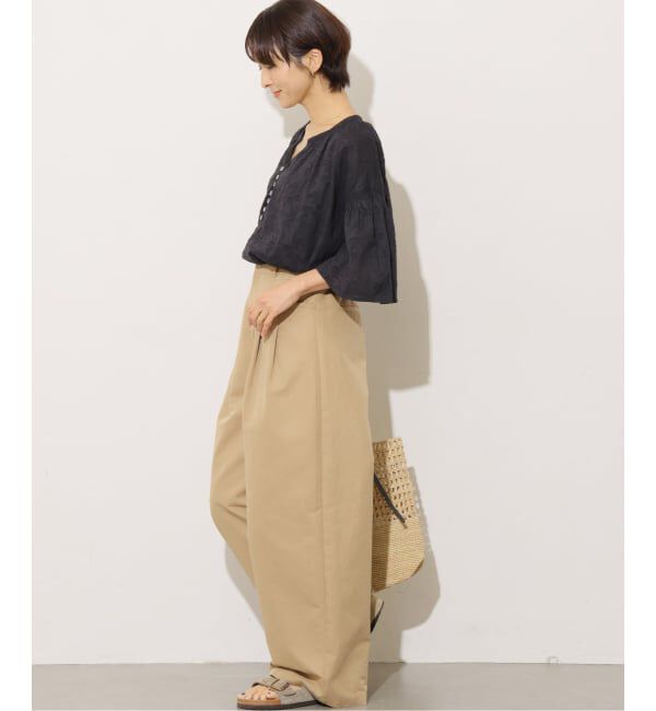 JOURNAL STANDARD relume「《追加予約5》2タックワイドパンツ」|チノ|
