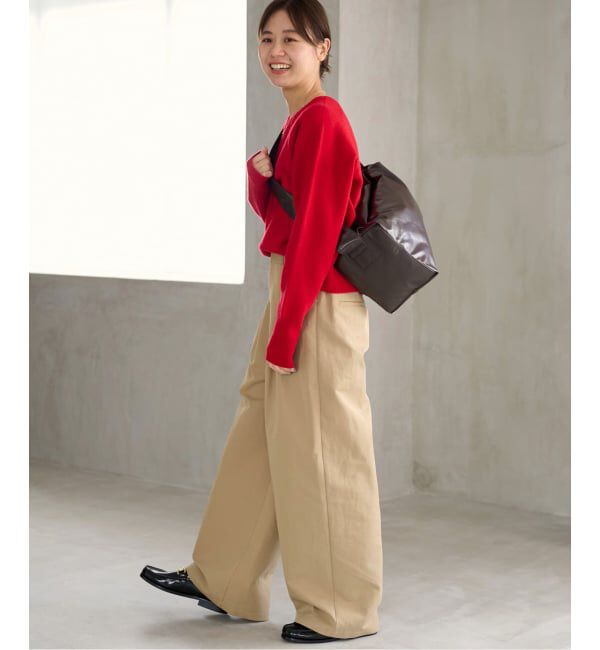 JOURNAL STANDARD relume「《追加予約5》2タックワイドパンツ」|チノ|