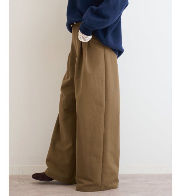 JOURNAL STANDARD relume「《追加予約5》2タックワイドパンツ」|チノ|