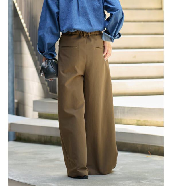 JOURNAL STANDARD relume「《追加予約5》2タックワイドパンツ」|チノ|