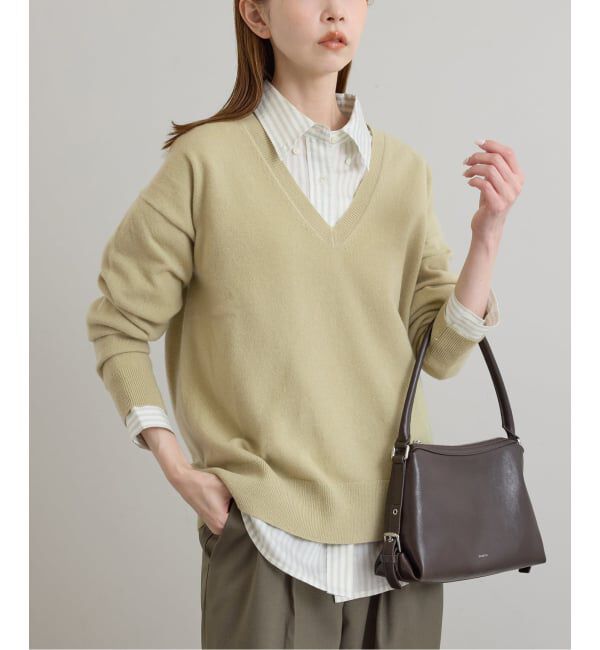 U by SPICK&SPAN「《予約》ボタンダウンボウタイシャツ」|シャツ・ブラウス|