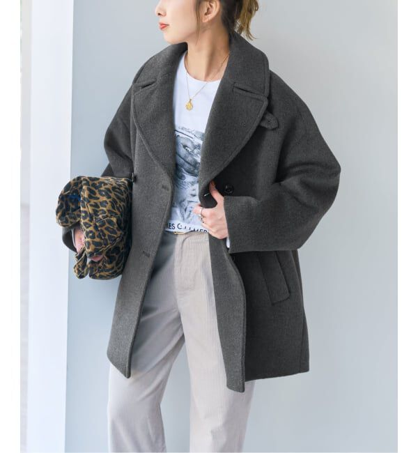 Spick and Span「《新色有り / 追加予約》TICCA / ティッカ ピーコート」|ピーコート|