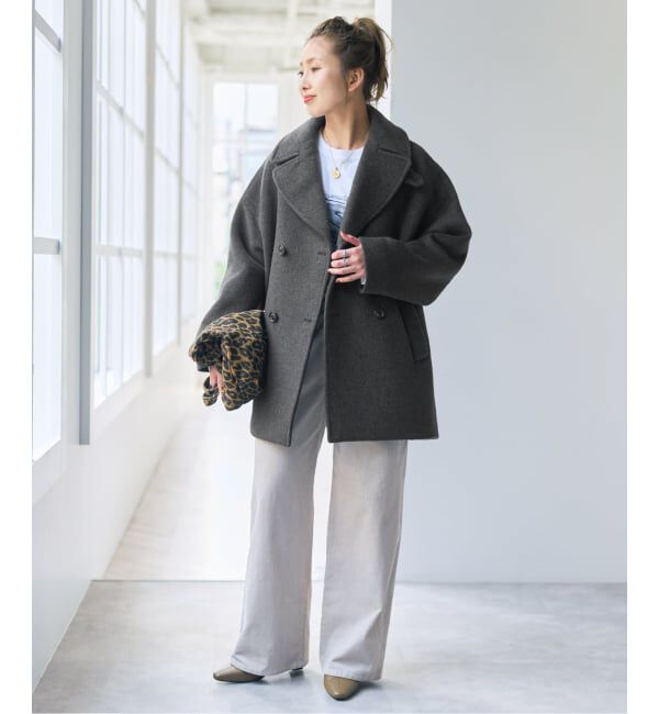 Spick and Span「《新色有り / 追加予約》TICCA / ティッカ ピーコート」|ピーコート|