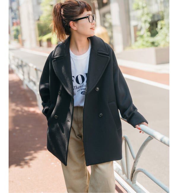Spick and Span「《新色有り / 追加予約》TICCA / ティッカ ピーコート」|ピーコート|