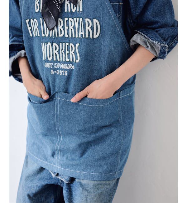 FRAMeWORK「≪予約≫OUT OF FRAMe DENIMエプロン+バンダナ」|その他|