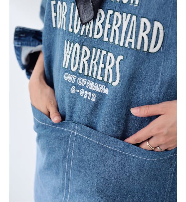 FRAMeWORK「≪予約≫OUT OF FRAMe DENIMエプロン+バンダナ」|その他|