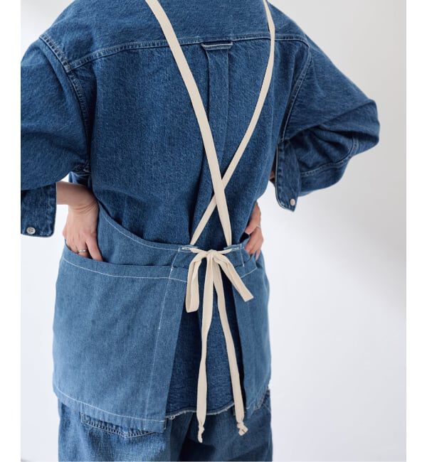 FRAMeWORK「≪予約≫OUT OF FRAMe DENIMエプロン+バンダナ」|その他|