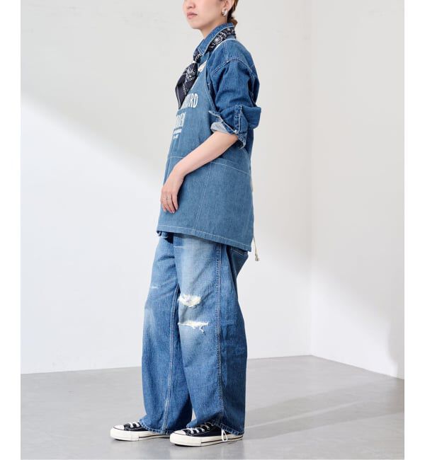 FRAMeWORK「≪予約≫OUT OF FRAMe DENIMエプロン+バンダナ」|その他|