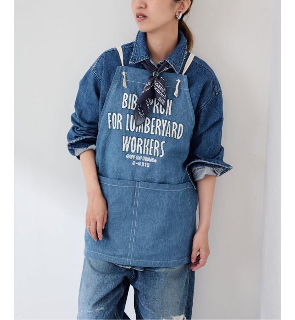 FRAMeWORK「≪予約≫OUT OF FRAMe DENIMエプロン+バンダナ」|その他|