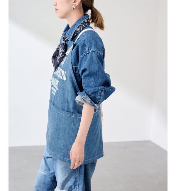 FRAMeWORK「≪予約≫OUT OF FRAMe DENIMエプロン+バンダナ」|その他|