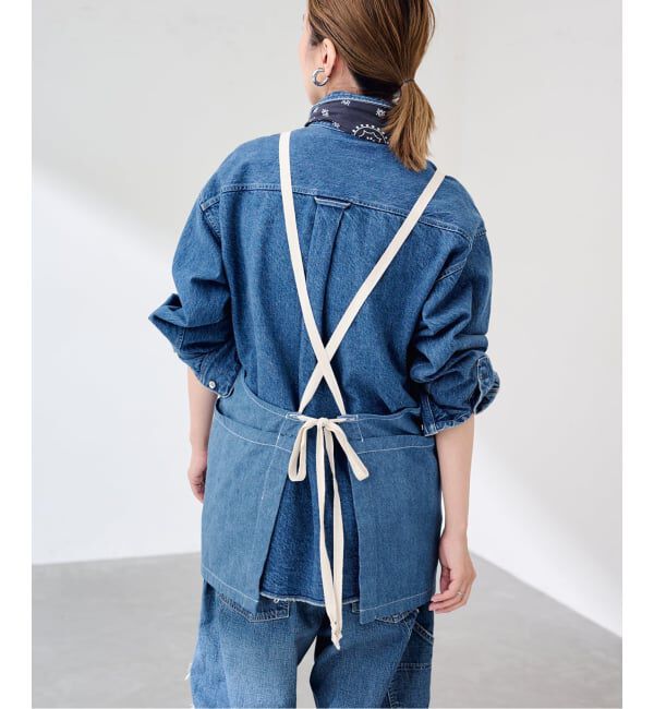 FRAMeWORK「≪予約≫OUT OF FRAMe DENIMエプロン+バンダナ」|その他|