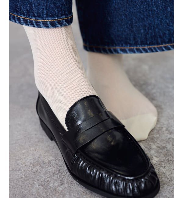  「LETALON Mesh Middle socks」|ソックス|ナチュラル