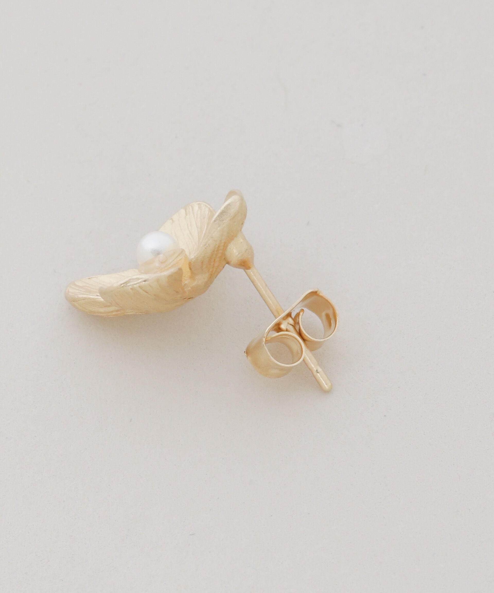 NANO universe「フラワーモチーフピアス」|ピアス|
