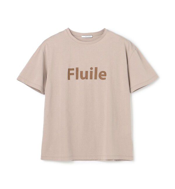 BEIGE,「STELLERITE / コットンロゴTシャツ」|Tシャツ・カットソー|
