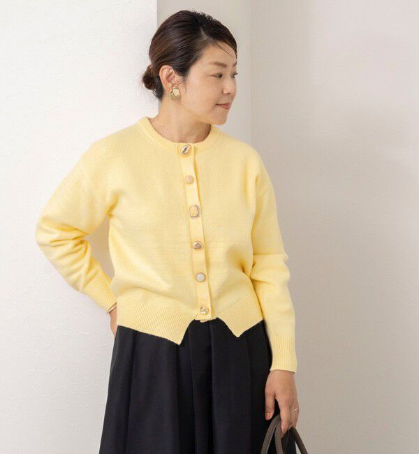 NOLLEY'S「【TORRAZZO DONNA】【林(mayumi_nol)別注】ビジューカーディガン」|カーディガン|