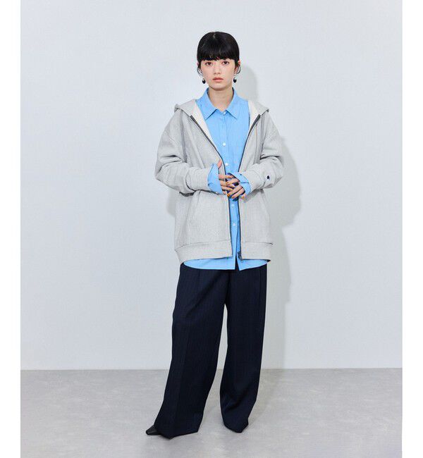 ADAM ET ROPE'「【Champion for ADAM ET ROPE'】別注ZIP HOODIE」|パーカー|
