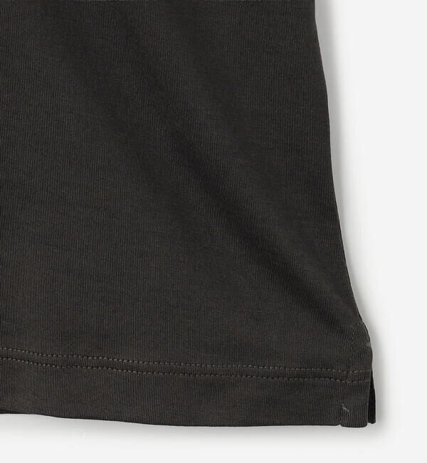 handvaerk「handvaerk | 60/2 クルーネックビッグポケットTシャツ SOLID MEN」|Tシャツ・カットソー|