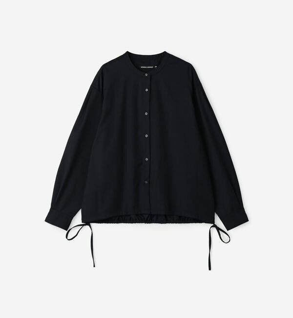  「nicholson & nicholson | 〈別注〉 ドローストリング長袖ブラウス WOMEN」|シャツ・ブラウス|