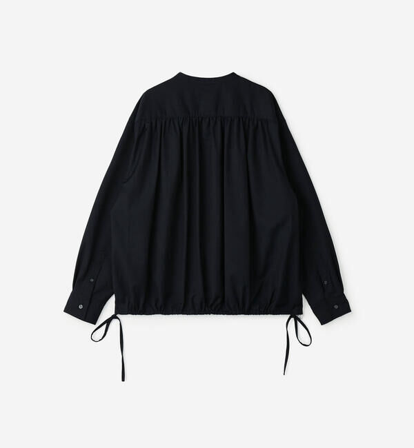  「nicholson & nicholson | 〈別注〉 ドローストリング長袖ブラウス WOMEN」|シャツ・ブラウス|