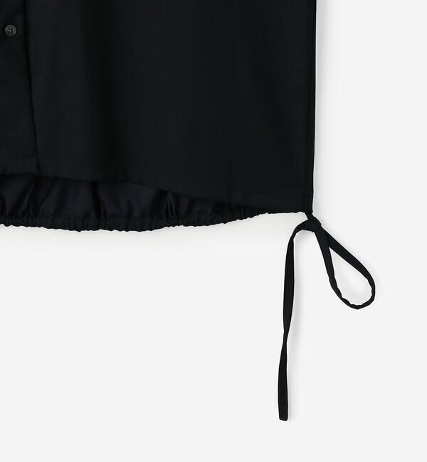  「nicholson & nicholson | 〈別注〉 ドローストリング長袖ブラウス WOMEN」|シャツ・ブラウス|