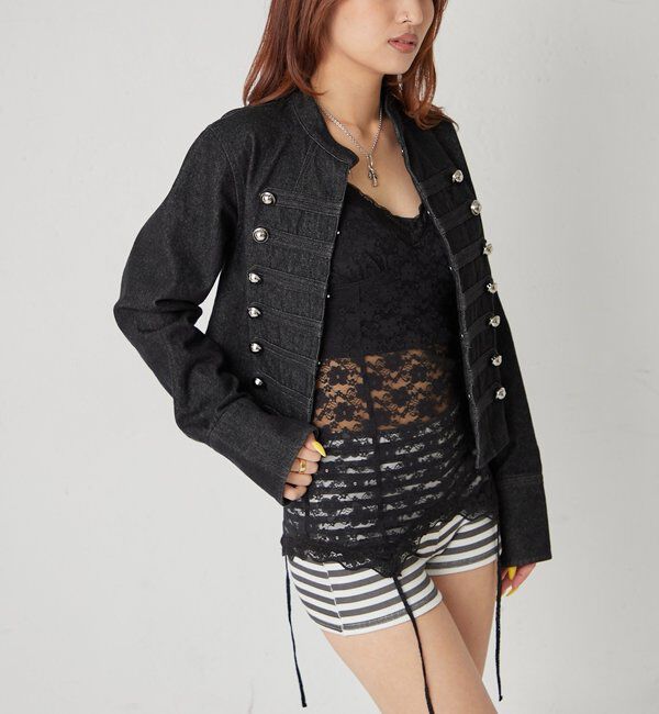  「【26AW LOOK掲載品番】レースガーターキャミ」|キャミソール|