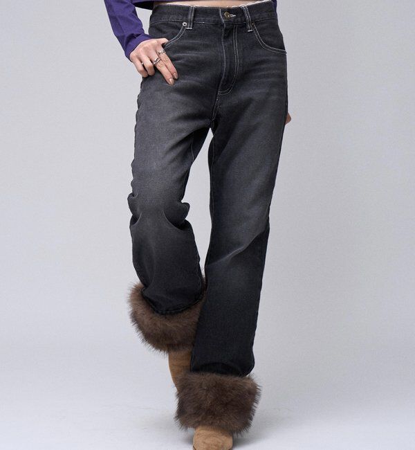  「【26AW LOOK掲載品番】2wayラギッドファーデニム」|デニム|