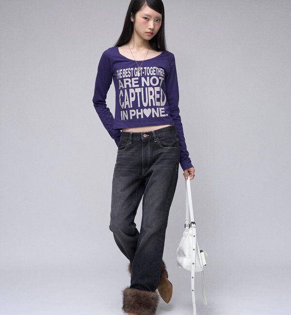  「【26AW LOOK掲載品番】2wayラギッドファーデニム」|デニム|