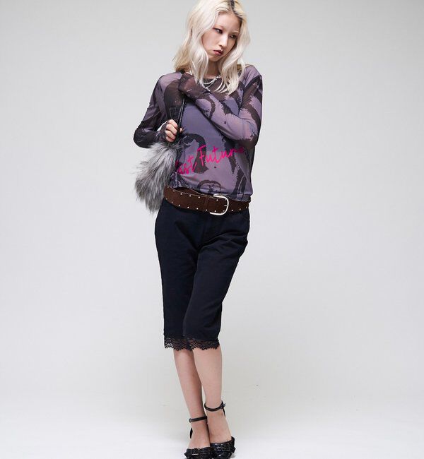  「【26AW LOOK掲載品番】シャーロットミューズパワーメッシュ」|Tシャツ・カットソー|