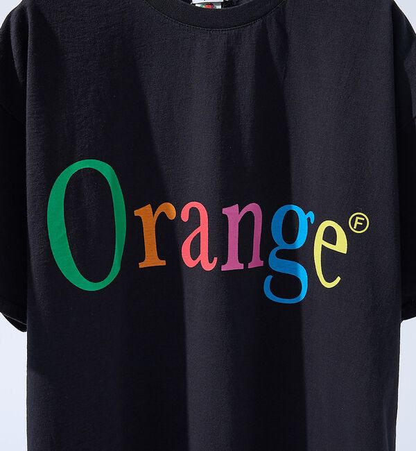 ABAHOUSE「【byeA. / バイエー】NOT APPLE TEE ORANGE / ノット」|Tシャツ・カットソー|