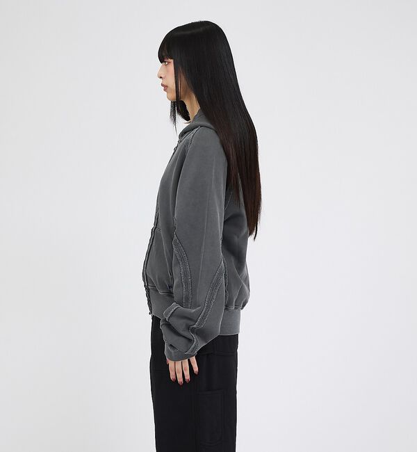 ABAHOUSE「【RUSSELL&times;jieDa】 Campus Sweat Zip Hoodie」|パーカー|