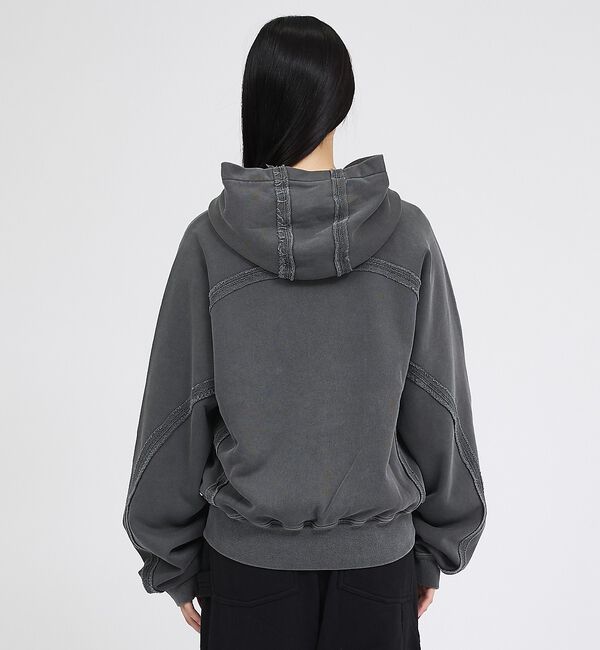 ABAHOUSE「【RUSSELL&times;jieDa】 Campus Sweat Zip Hoodie」|パーカー|