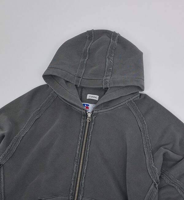 ABAHOUSE「【RUSSELL&times;jieDa】 Campus Sweat Zip Hoodie」|パーカー|
