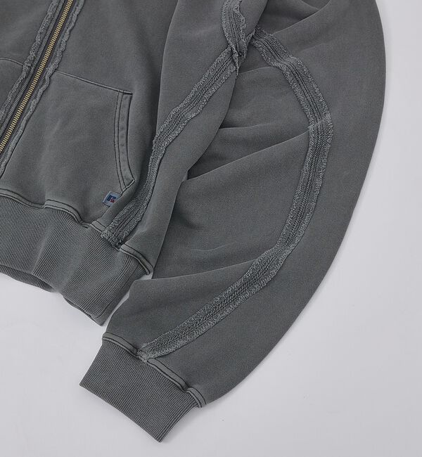 ABAHOUSE「【RUSSELL&times;jieDa】 Campus Sweat Zip Hoodie」|パーカー|