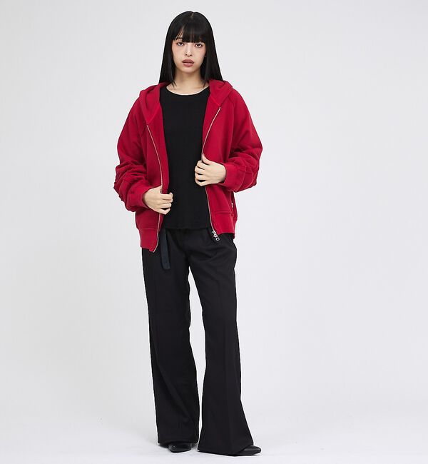 ABAHOUSE「【RUSSELL&times;jieDa】 Campus Sweat Zip Hoodie」|パーカー|