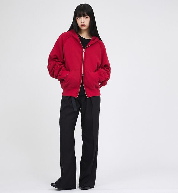 ABAHOUSE「【RUSSELL&times;jieDa】 Campus Sweat Zip Hoodie」|パーカー|