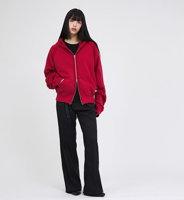 ABAHOUSE「【RUSSELL&times;jieDa】 Campus Sweat Zip Hoodie」|パーカー|