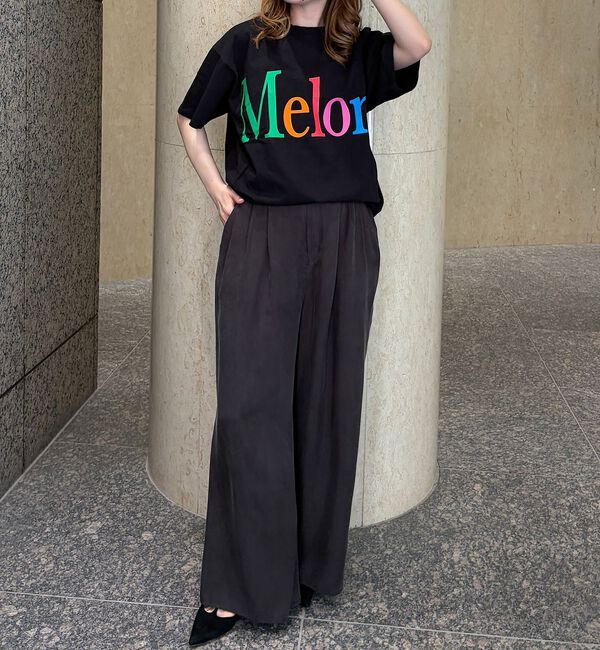 Rouge vif「【byeA./バイエー】Melon TEE/ロゴTシャツ」|Tシャツ・カットソー|