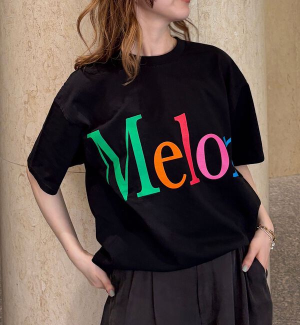 Rouge vif「【byeA./バイエー】Melon TEE/ロゴTシャツ」|Tシャツ・カットソー|