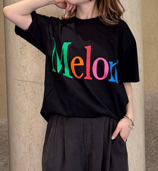Rouge vif「【byeA./バイエー】Melon TEE/ロゴTシャツ」|Tシャツ・カットソー|