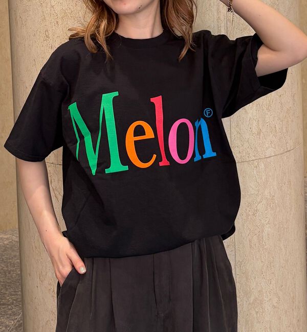 Rouge vif「【byeA./バイエー】Melon TEE/ロゴTシャツ」|Tシャツ・カットソー|
