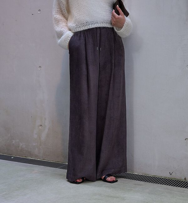 qualite「レーヨンコーデュロイパンツ」|その他|