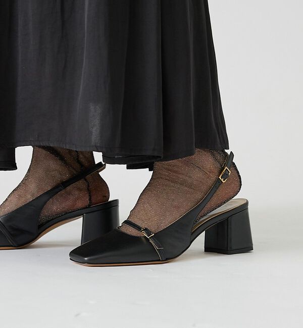 AU BANNISTER「●FABIO RUSCONI スリングバックメリージェーンパンプス」|パンプス|