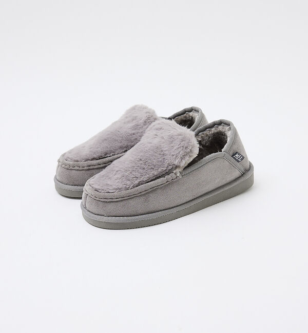 abahouse mavie「MEI FUR MOCCASIN SHOES」|モカシン|